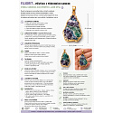 Fluorit – přívěsek z přírodního kamene cca 2–3,5 cm | Talisman harmonie, soustředění a vnitřního klidu