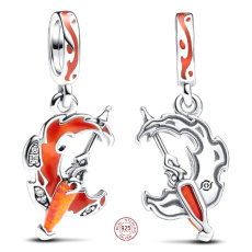 Prívesok striebro 925 Mušketa King of Glory, náramok prívesok symbol