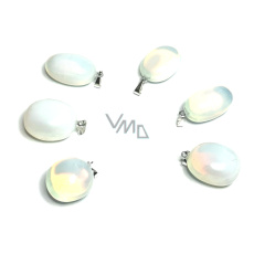 Opalit Troml prívesok syntetický kameň 2,2 - 3 cm, 1 kus, kameň želaní a nádeje Opalit Troml prívesok syntetický kameň 2,2 - 3 cm, 1 kus, kameň želaní a nádeje