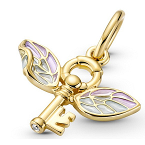 Charm Harry Potter - Okrídlený kľúč, prívesok na náramok