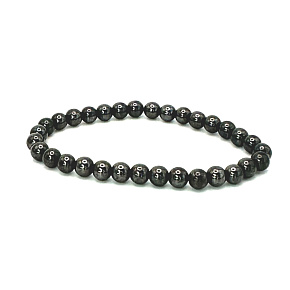Magnetovec zoštíhľujúci magnetický náramok elastický prírodný kameň, gulička 6 mm / 16 - 17 cm Magnetovec zoštíhľujúci magnetický náramok elastický prírodný kameň, gulička 6 mm / 16 - 17 cm