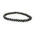 Magnetovec zoštíhľujúci magnetický náramok elastický prírodný kameň, gulička 6 mm / 16 - 17 cm
