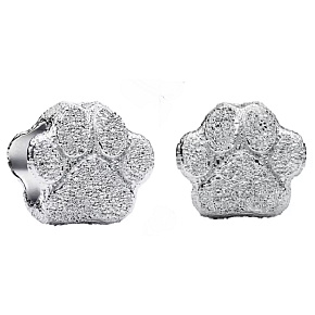 Charm Tlapička lásky - amulet věrnosti a oddanosti, korálek na náramek zvíře Charm Tlapička lásky - amulet věrnosti a oddanosti, korálek na náramek zvíře