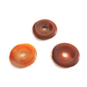 Karneol Donut prírodný kameň 30 mm, Naučte nás tu a teraz