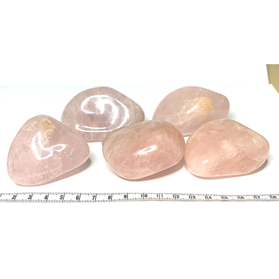 Ruženín Tromlovaný prírodný kameň 100 - 160 g, 1 kus, kameň lásky