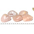 Ruženín Tromlovaný prírodný kameň 100 - 160 g, 1 kus, kameň lásky