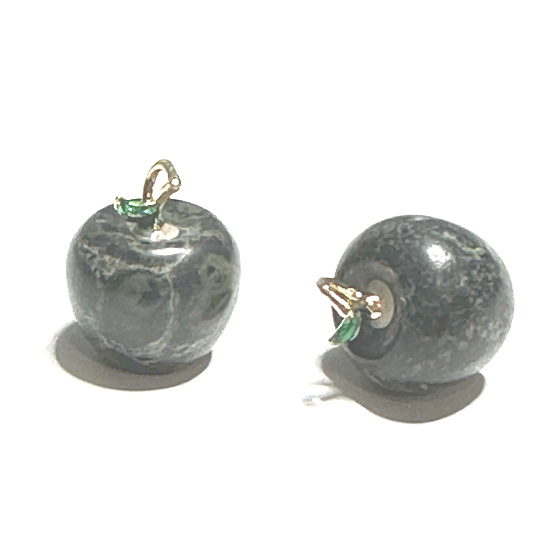 Hadie jablko poznania prívesok, prírodný kameň 2,7 x 15 mm, liečivý kameň