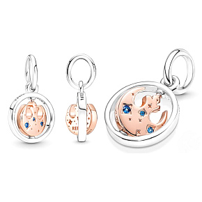 Prívesok zo striebra 925 Marvel Star War Rebel Alliance so symbolom, rotujúci prívesok na náramok Prívesok zo striebra 925 Marvel Star War Rebel Alliance so symbolom, rotujúci prívesok na náramok