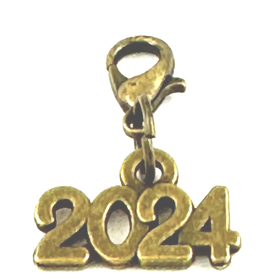 2024 medený prívesok 14 x 10 mm