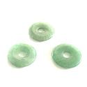 Aventurín zelený Donut prírodný kameň 30 mm, kameň šťastia