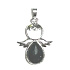 Obsidián Anjel strážny prívesok prírodný kameň 3,5 x 2,5 mm, záchranný kameň