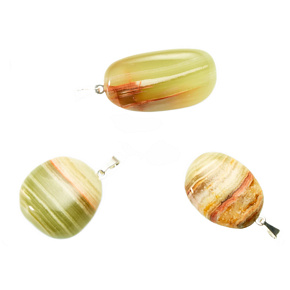 Aragonit Tumbler prívesok prírodný kameň, 2,2-3 cm, 1 kus Aragonit Tumbler prívesok prírodný kameň, 2,2-3 cm, 1 kus