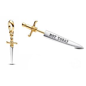 Prívesok zo striebra 925 Hra o tróny Arya Stark Mečová ihla, náramok prívesok, film