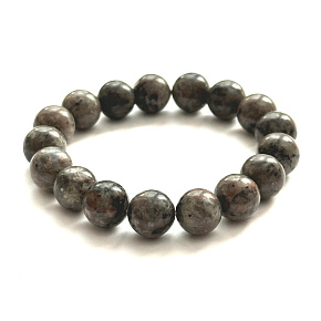 Yooperlit náramok elastický prírodný kameň, gulička 12 mm / 16 - 17 cm, kameň pravdy Yooperlit náramok elastický prírodný kameň, gulička 12 mm / 16 - 17 cm, kameň pravdy