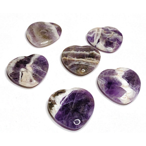 Fluorit Hmatka, liečivý drahokam v tvare srdca prírodný kameň 3 cm 1 kus, kameň géniov