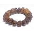 Rudraksha Bodhi Nerpal náramok elastický prírodná perlička 1 cm / 20 cm