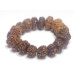 Rudraksha Bodhi Nerpal náramok elastický prírodná perlička 1 cm / 20 cm