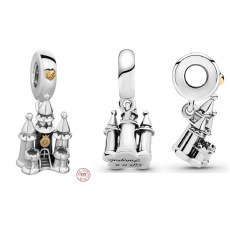 Striebro 925 Disney Castle - Život je rozprávka, prívesok na náramok Striebro 925 Disney Castle - Život je rozprávka, prívesok na náramok