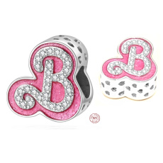 Prívesok Striebro 925 Barbie, korálik na náramku film