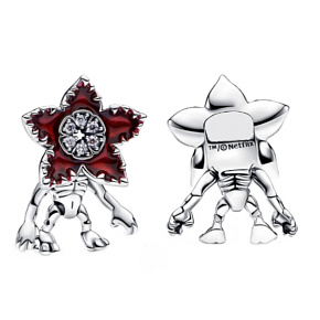 Charm Stranger Things Pohyblivé demogorgonské kouzlo, přívěsek na náramek film Charm Stranger Things Pohyblivé demogorgonské kouzlo, přívěsek na náramek film