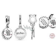 Striebro 925 Harry Potter - Nebelvír + zirkón, prívesok na náramok 2v1 Striebro 925 Harry Potter - Nebelvír + zirkón, prívesok na náramok 2v1