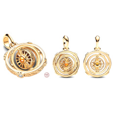 Prívesok zo striebra 925 Hra o tróny Otáčavý astroláb, prívesok na náramok, film