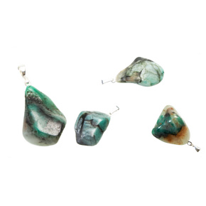 Smaragd Troml přívěsek přírodní kámen, M cca 3 cm, 1 kus, andělská energie, královský kámen Smaragd Troml přívěsek přírodní kámen, M cca 3 cm, 1 kus, andělská energie, královský kámen