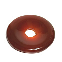 Karneol Donut prírodný kameň 30 mm, Naučte nás tu a teraz