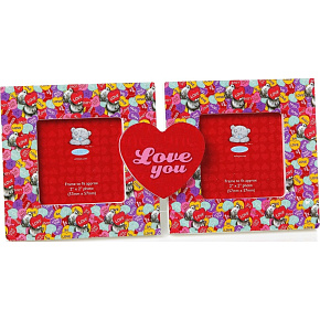 Me to You Rámik dvojitý Love You 18,6 x 9 x 2,5 cm