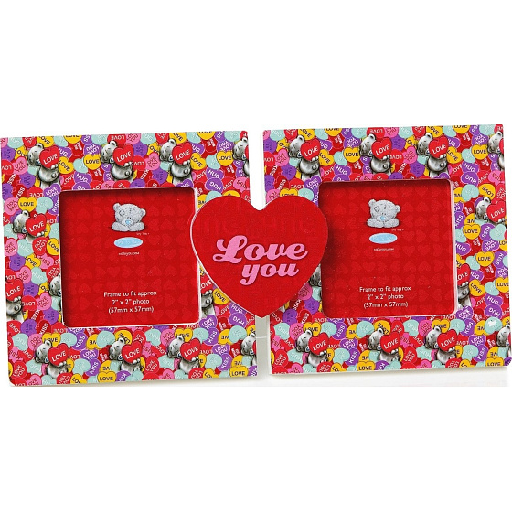 Me to You Rámik dvojitý Love You 18,6 x 9 x 2,5 cm