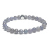 Tanzanitový náramok elastický prírodný kameň, guľôčka 6 mm / 16 - 17 cm