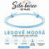 Šňůrkový náramek Síla barev – Ledově modrá | Symbol svěžesti, klidu a čisté mysli | nastavitelný 16 - 30 cm
