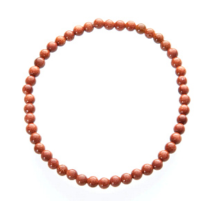 Zlatý elastický náramok 4/19 cm, kameň ambície