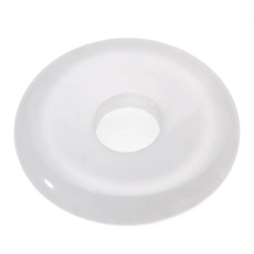 Crystal Donut prírodný kameň 30 mm, kamenné kamene Crystal Donut prírodný kameň 30 mm, kamenné kamene