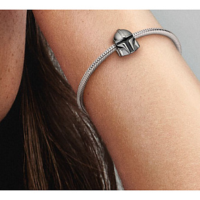 Prívesok Striebro 925 Marvel Star Wars Helma Mandarin, korálik na náramok