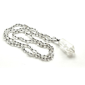 108 Mala Krištáľ náhrdelník modlitebný šperk, kameň prírodný, ručná výroba, kameň kameňov 108 Mala Krištáľ náhrdelník modlitebný šperk, kameň prírodný, ručná výroba, kameň kameňov