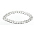 Crystal Aqua aura angel facet náramok elastický prírodný kameň, korálik 6 mm / 16 - 17 cm, kameň