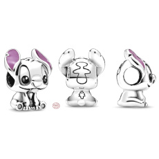 Prívesok Striebro 925 Disney Lilo & Stitch - korálik Stitch na náramok film
