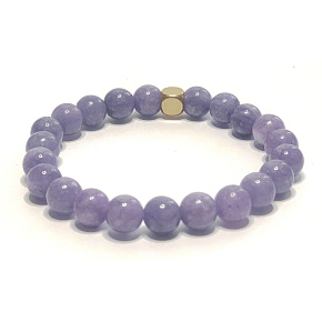 Sodalitový náramok elastický prírodný kameň, guľôčka 8 mm / 16 - 17 cm, komunikácia s kameňom Sodalitový náramok elastický prírodný kameň, guľôčka 8 mm / 16 - 17 cm, komunikácia s kameňom