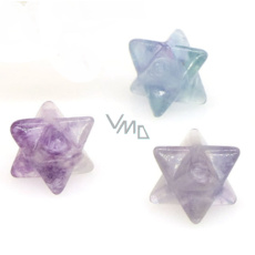 Fluorit merkaba prírodný kameň 13 mm, kameň géniov Fluorit merkaba prírodný kameň 13 mm, kameň géniov