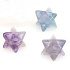 Fluorit merkaba prírodný kameň 13 mm, kameň géniov