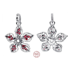 Charm Sterlingové stříbro 925 Stranger Things Demogorgon květina, přívěsek na náramek film Charm Sterlingové stříbro 925 Stranger Things Demogorgon květina, přívěsek na náramek film