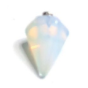 Opalit Siderické kyvadlo syntetický kameň 2,2 cm, kameň prianí a nádeje Opalit Siderické kyvadlo syntetický kameň 2,2 cm, kameň prianí a nádeje