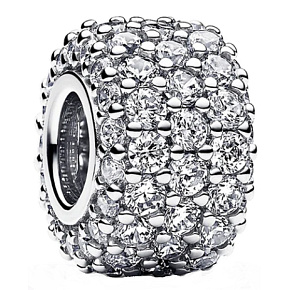 Prívesok Striebro 925 Iskrivý prívesok s čírym zirkónom, korálik páva na náramku symbol