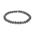 Spinel fazetový náramok elastický prírodný kameň, guľa 5 mm / 16 - 17 cm