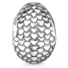 Striebro 925 Hra o tróny, Dračie vajce, korálik na náramok, film