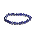 Lapis lazuli náramok elastický prírodný kameň, guľôčka 6 mm / 16 - 17 cm, harmonický kameň