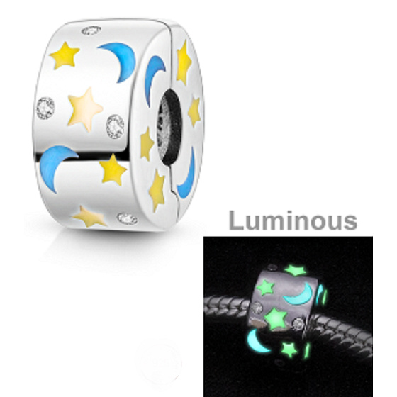 Prívesok Striebro 925 Luminous - súhvezdie, zátka, klip korálik pre náramok znamenie