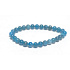 Apatit náramok elastický prírodný kameň, guľôčka 6 mm / 16 - 17 cm, realizácia kameňa