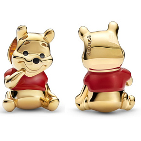 Striebro 925 Disney Medvedík Pú, korálky na náramok